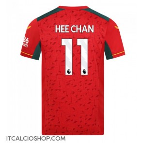 Wolves Hee-chan Hwang #11 Seconda Maglia 2023-24 Manica Corta